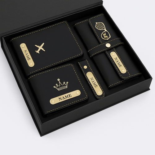 Perfect Combo For Men (Wallet+Diary+Keychain+Case) 4 Colors